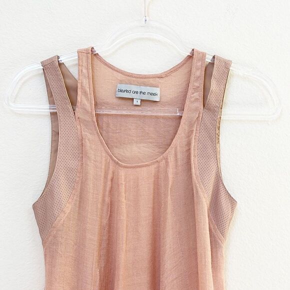 Blessed Are The Meek Semi Sheer Dress - Picture 2 of 11